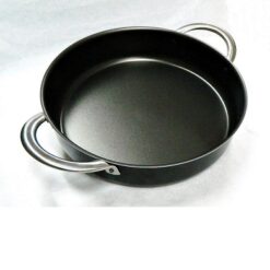 Grafito tortera 28 cms. c/asas metal