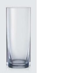 Florero rectangular 26 cms Bohemia