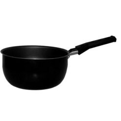 Cacerola 16 negra sin tapa