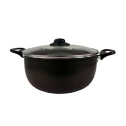 Grafito Olla 24 cms. c/asas y tapa 7 lts